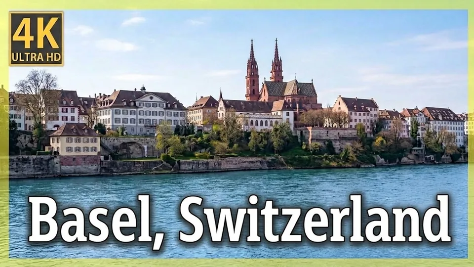 Basel Minster, Rhine and historic old town walking tour thumbnail