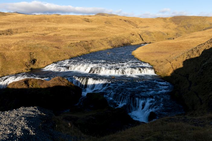 Hestavadsfoss Waterfall