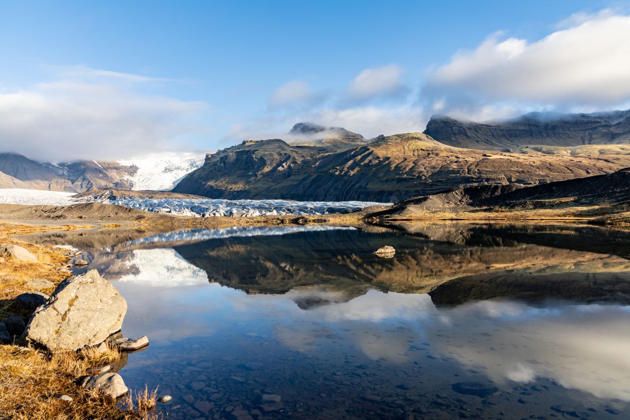 Skaftafell glacier