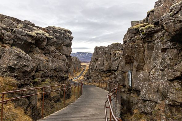 Thinkgvellir hike view 1